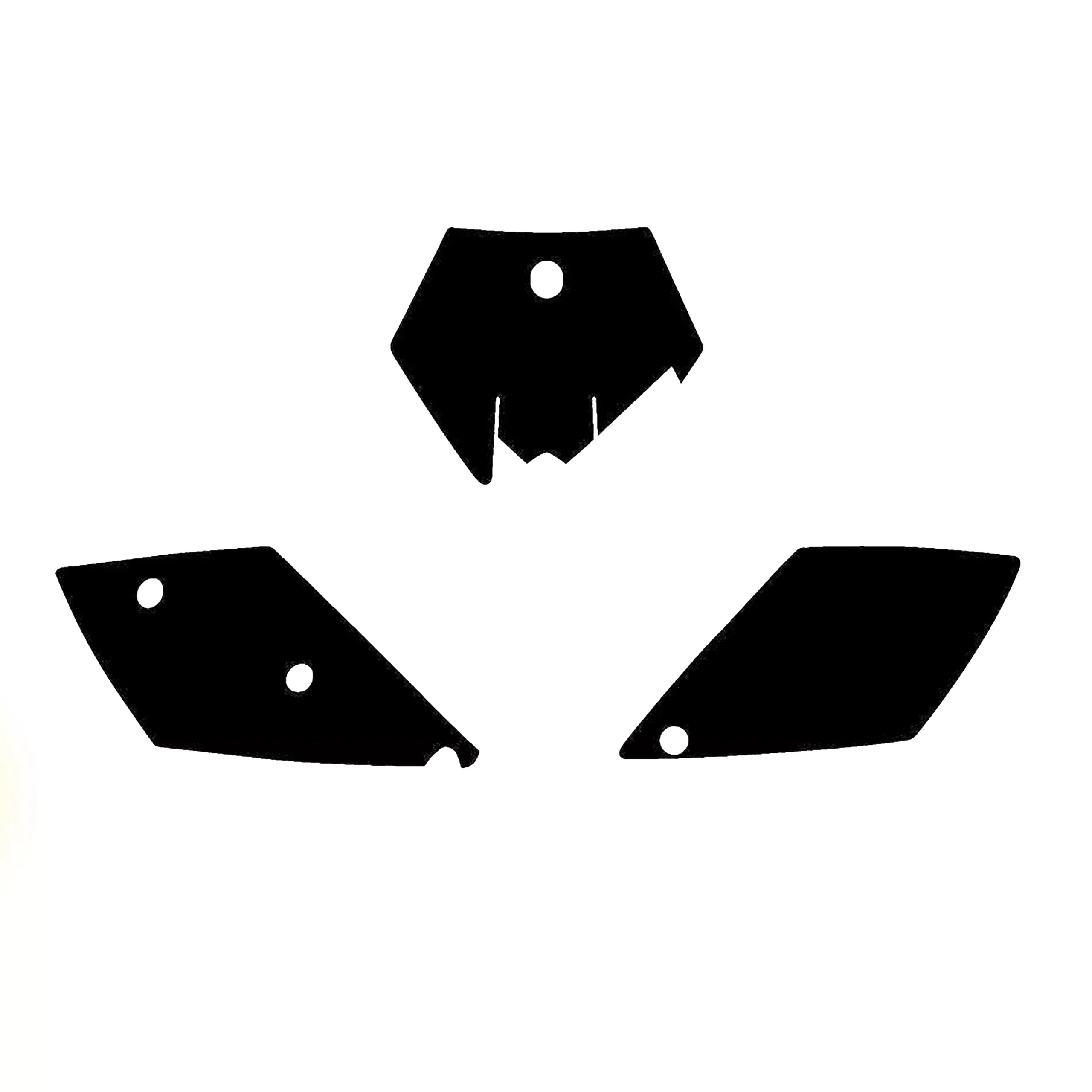 03-06 KTM200/250/450, SX 125/525 04-06, BLACK BACKGROUNDS, BLACKBIRD 3509/20