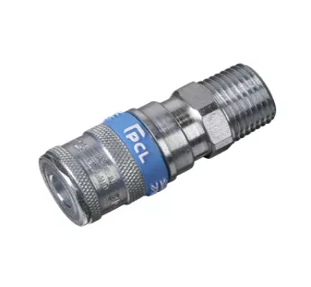 1/2 BSPT PCL MALE AIR FITTING CONNECTOR WORKSHOP AIRLINE AC73