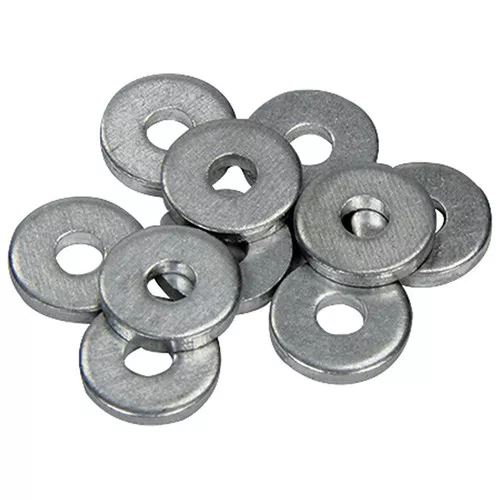 1/8in Back Up Washers 500Pk Aluminum ALL18200