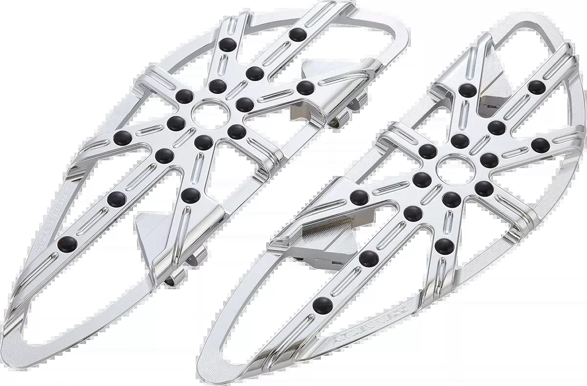 10 Gauge Floorboards - Driver - Chrome