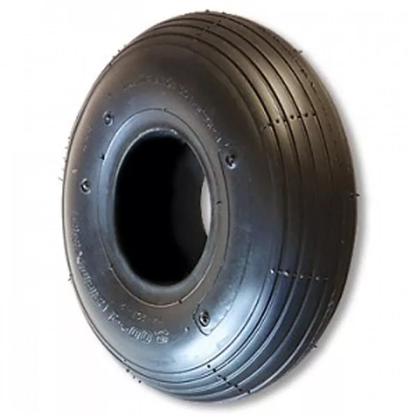10 x 3.00-4 Ribbed Round Profile Tire