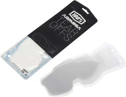 100% Armega Standard Clear Tear-Offs 20 Pack