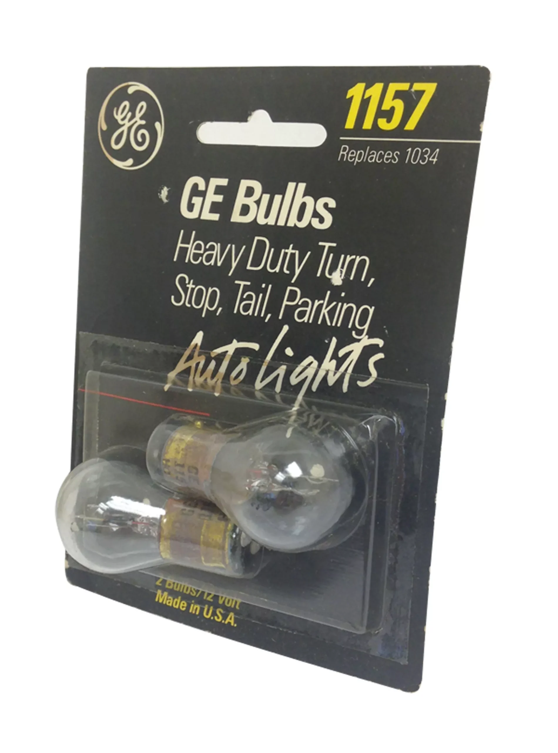 12V GE Auto Light Bulbs (2) Type: 1157 | Tail Light Bulb