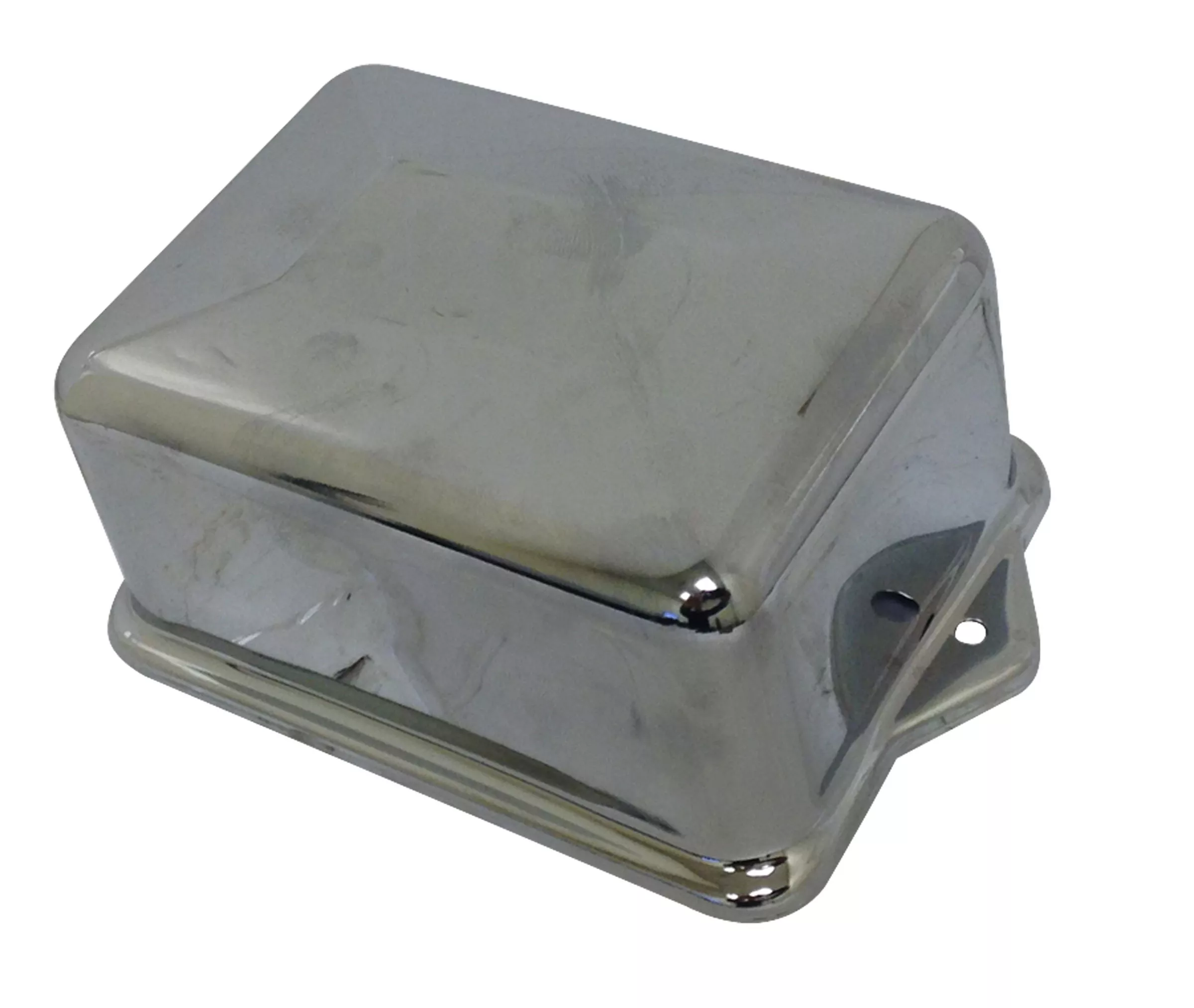 12V Regulator Chrome Cover (Delco) Harley-Davidson Big Twins & Sportster