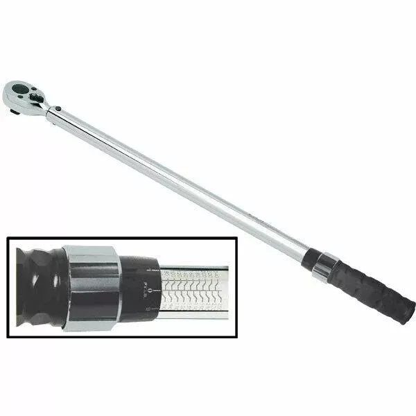 168-12250 1/2″ Drive Click Style Micro Adjust Torque Wrench 20-250 Ft/Lbs