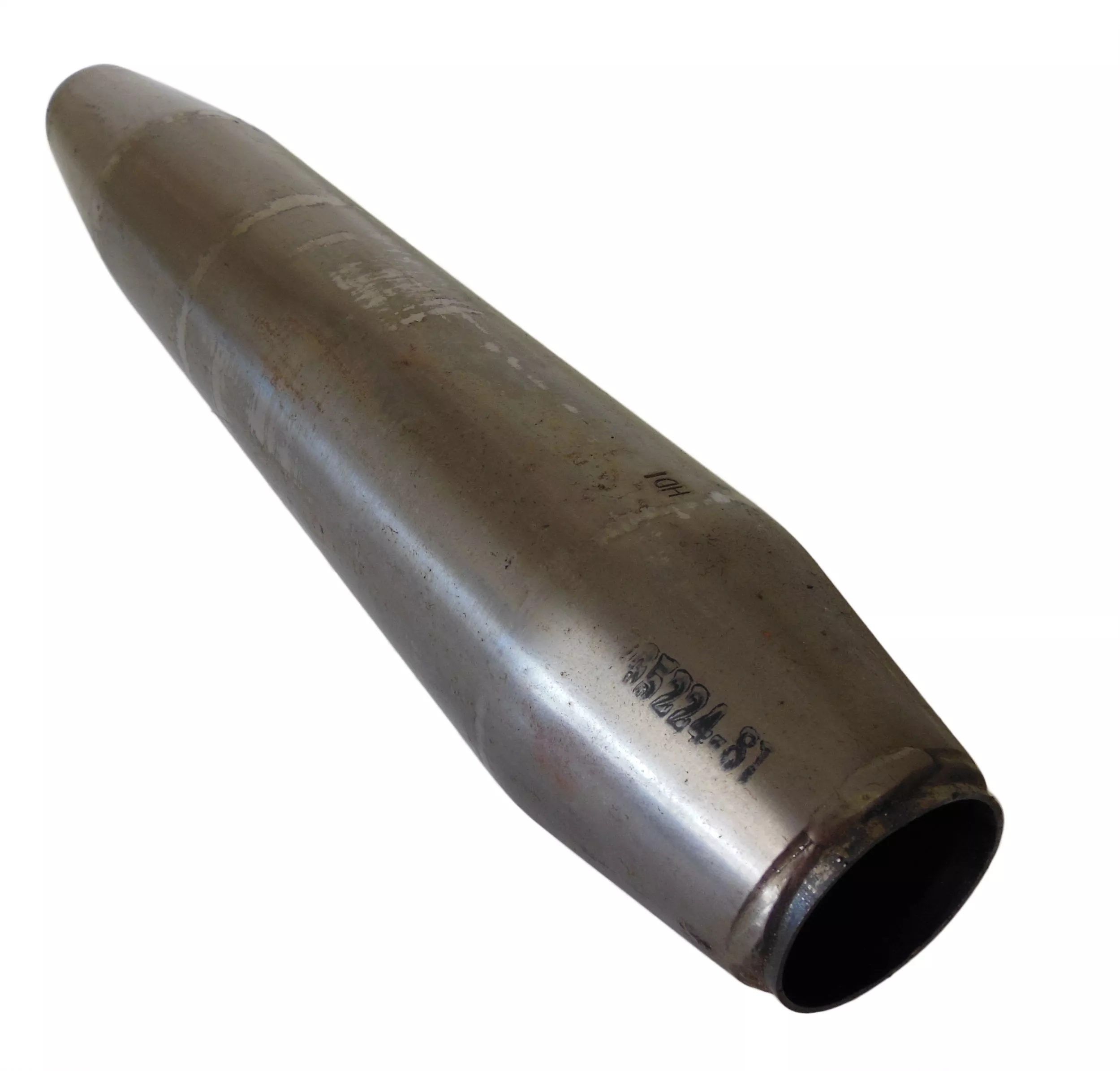18″ Motorcycle Muffler1-1/4″ ID Inlet | Tapered Tip
