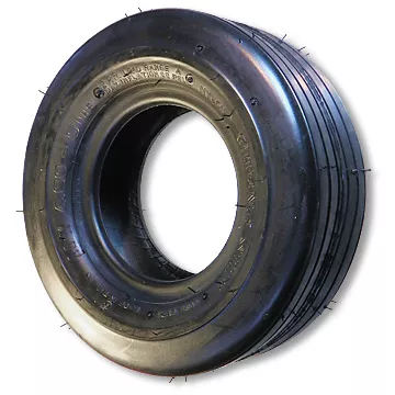18 x 9.50-8 Ribbed, Flat Profile Tire