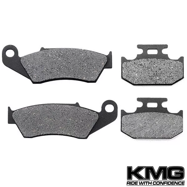 1993-1996 Kawasaki KLX 650 R Front + Rear Non-Metallic Organic NAO Brake Pads