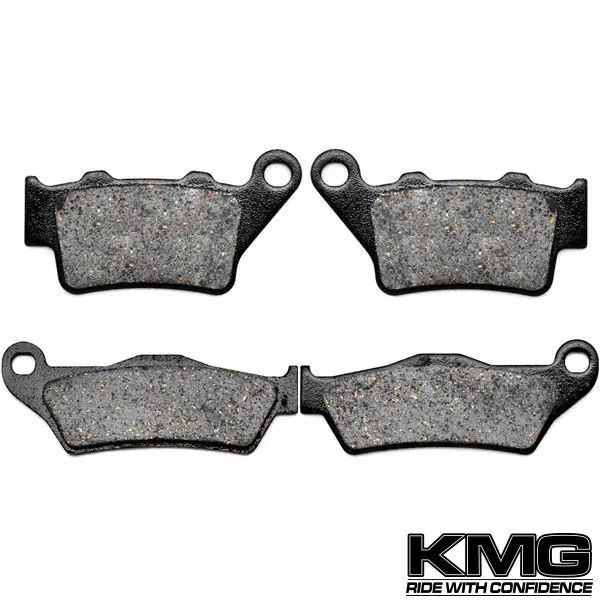1995-1997 Husqvarna TE 350 Front + Rear Non-Metallic Organic NAO Brake Pads
