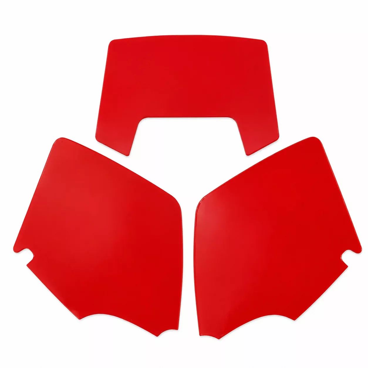 1998 KTM EXC 2 STROKE RED PRECUT BACKGROUNDS, BLACKBIRD 3505/60