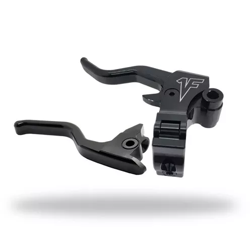 1FNGR Easier Pull Hand Levers for 2008-13/2021-2023 Harley Touring – Black