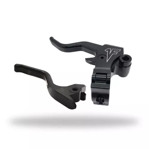 1FNGR Easy Pull Clutch and Brake Lever Kit for 2015-2024 Harley Softail - Black