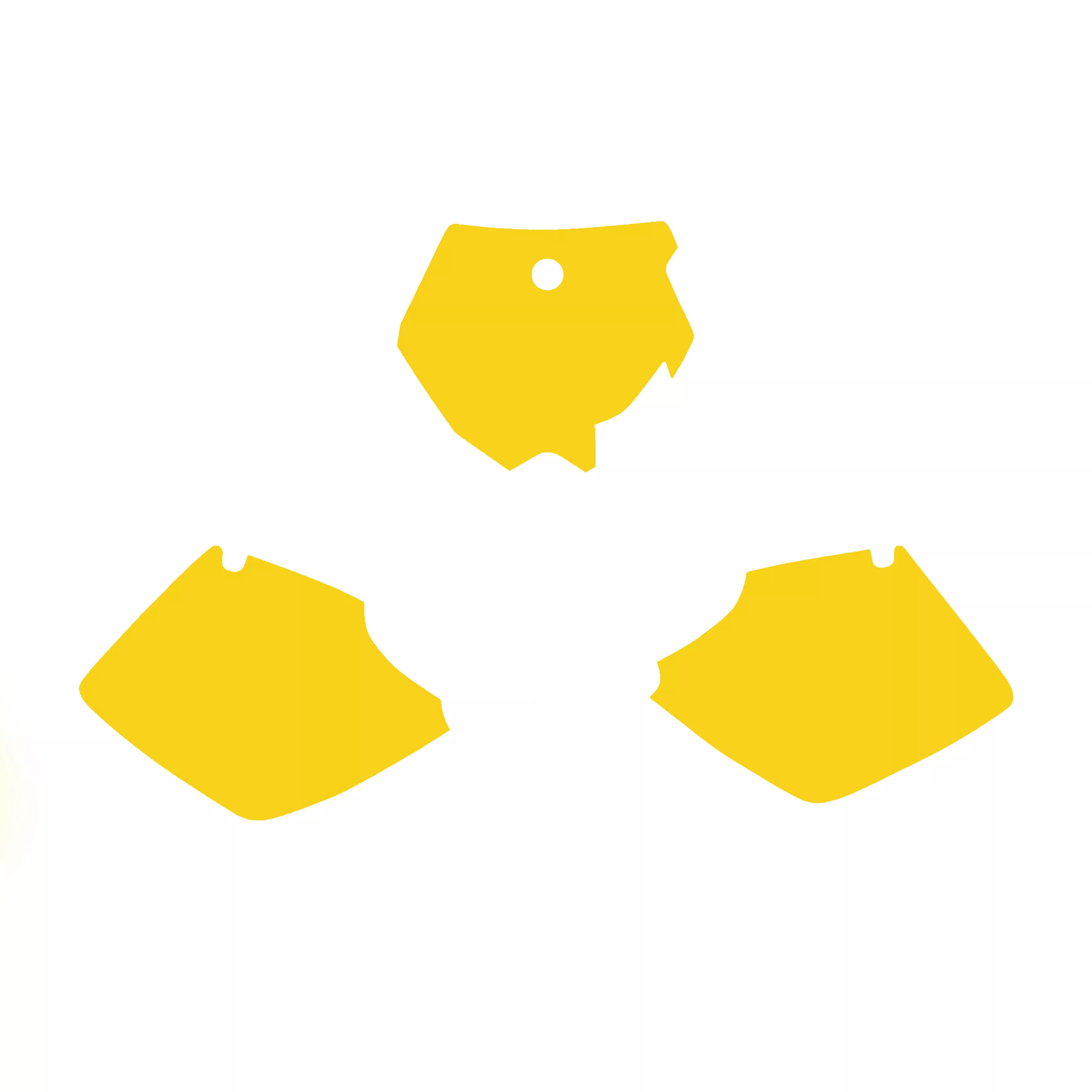2003 KTM SX 125-525 YELLOW BACKGROUNDS, BLACKBIRD 3508/40