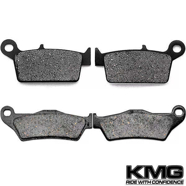 2004-2008 TM MX 85 JR (2T) Front + Rear Non-Metallic Organic NAO Brake Pads
