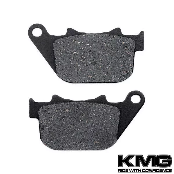 2004-2010 Harley XL 883 C Sportster Custom Rear Non-Metallic Organic NAO Disc Brake Pads Set