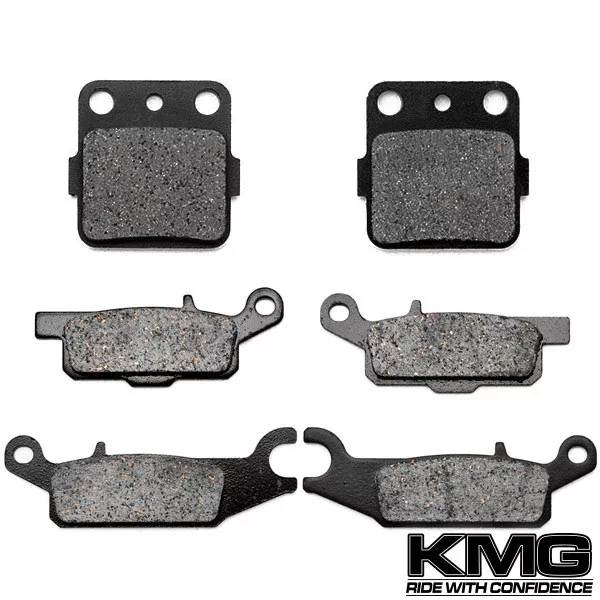 2008 Yamaha YFM 250 Special Edition Front + Rear Non-Metallic Organic NAO Brake Pads
