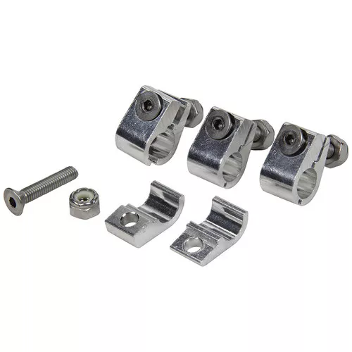 2pc Aluminum Line Clamps 3/8in 4pk ALL18323