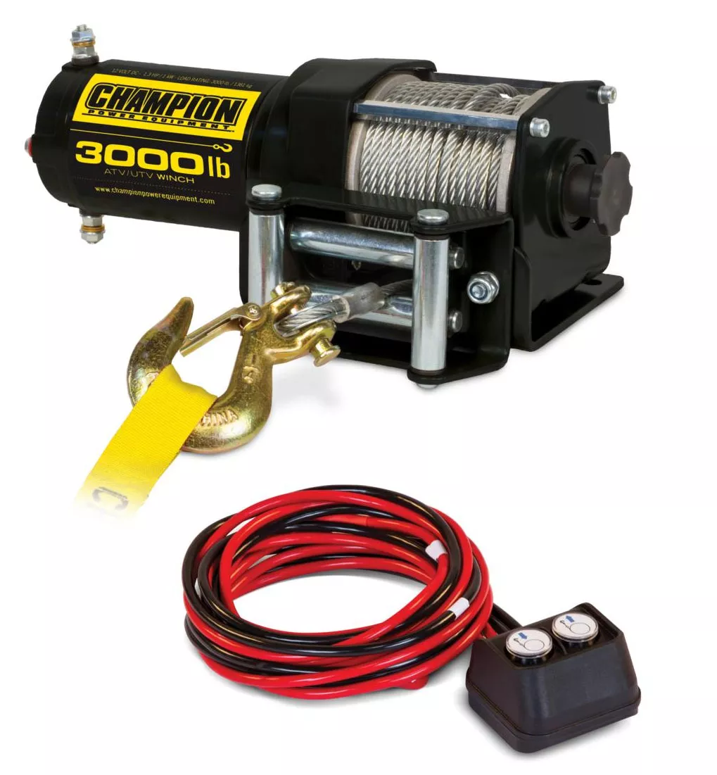 3000 lbs Winch for KKP One Person Kart Lift