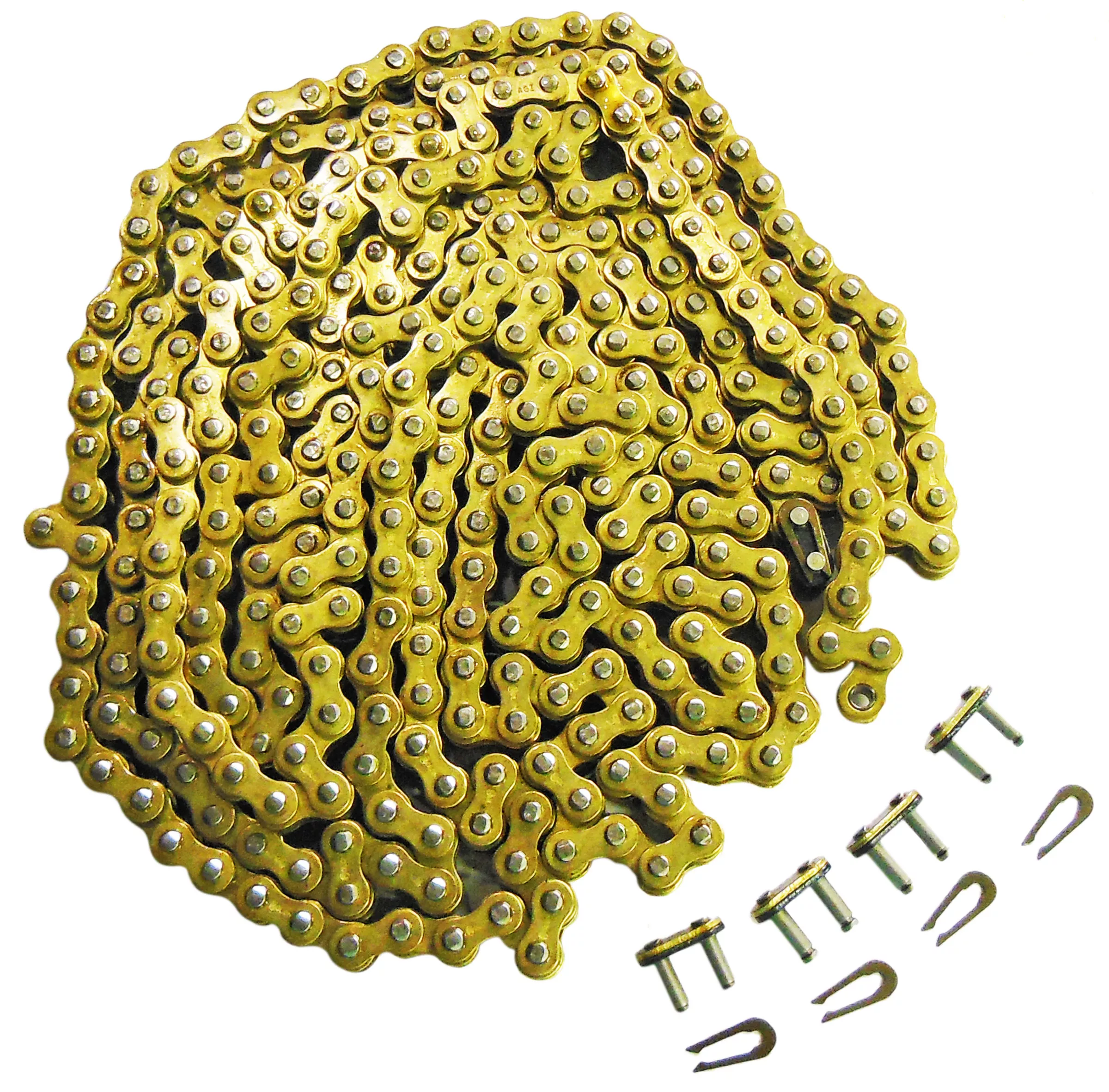 #35 RLV Extreme Chain Gold on Gold 10 Foot Roll & 4 Master Links