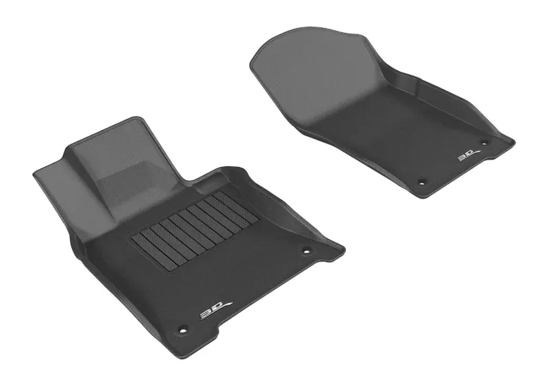 3D MAXpider 2014-2017 Infiniti Q50 Kagu 1st Row Floormat – Black L1IN01711509