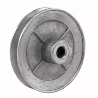 4" ALUM PULLEY, 5/8" ID