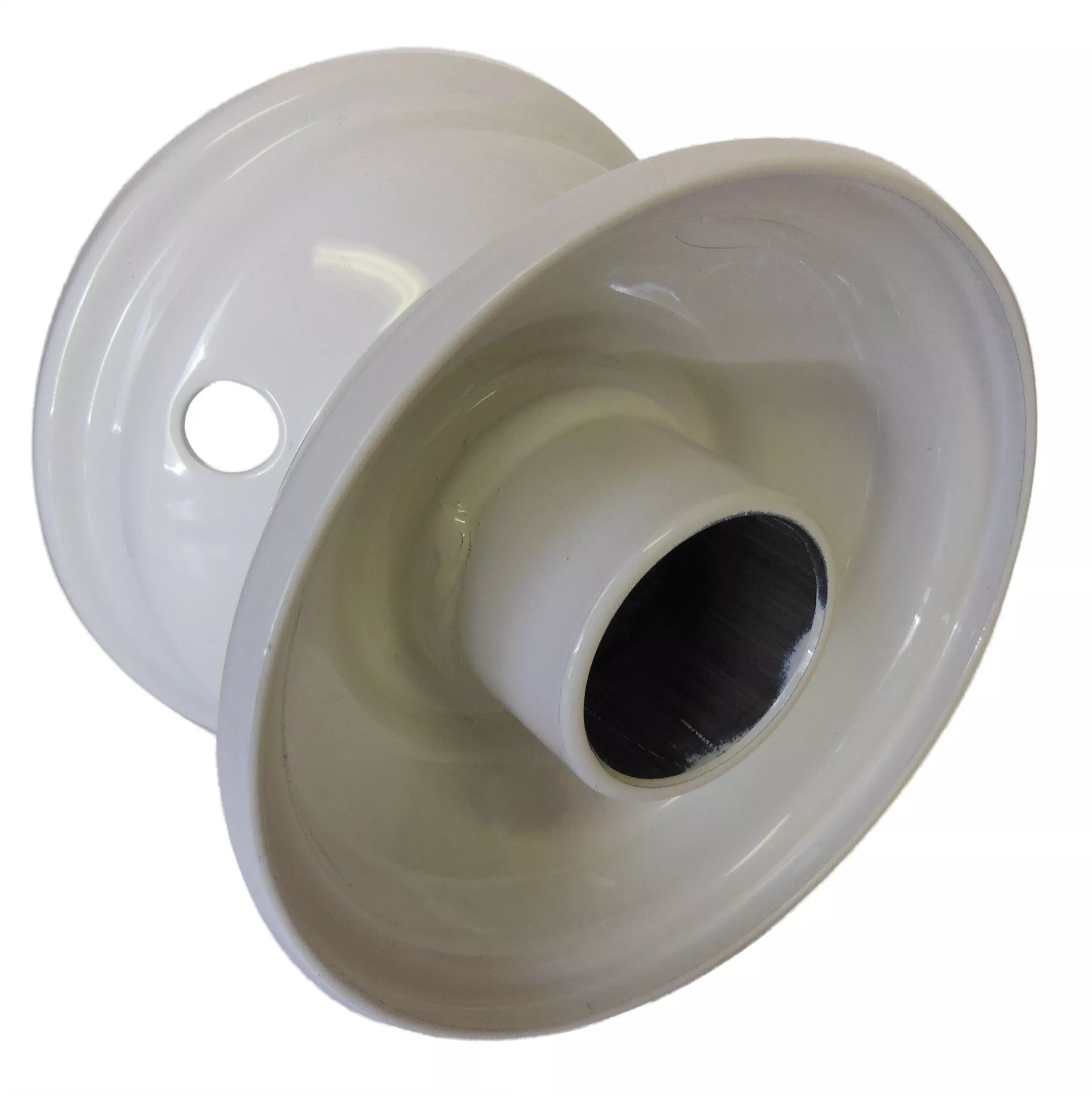 4" x 2-1/2" Floater Wheel Steel Rim | For 1-3/8" OD Bearing