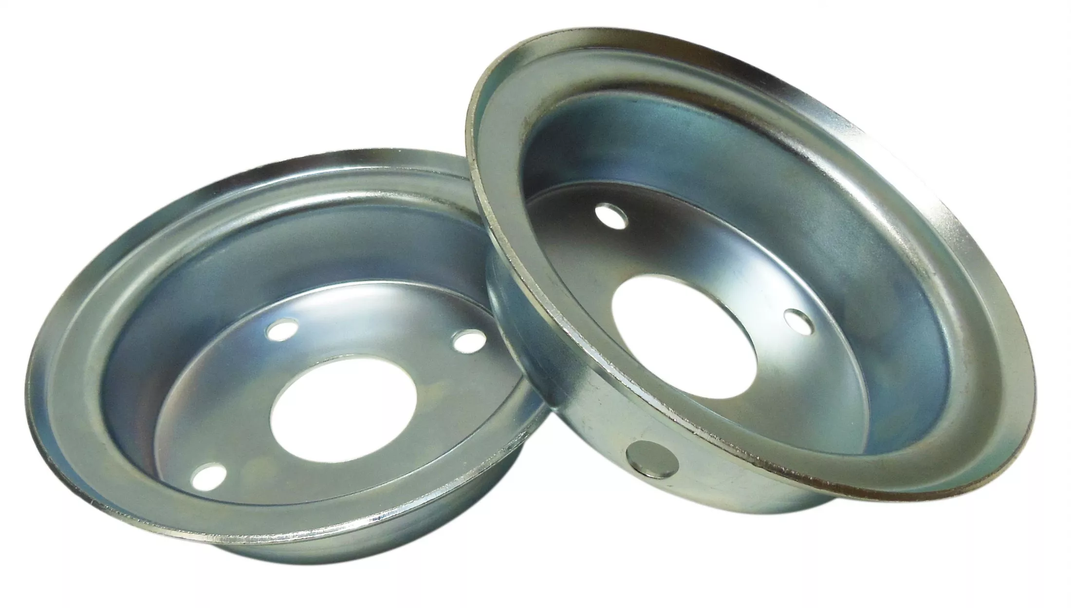 5" x 2-3/4" Split Wheel Galvanized Steel Rim | 3-1/2" Bolt Circle