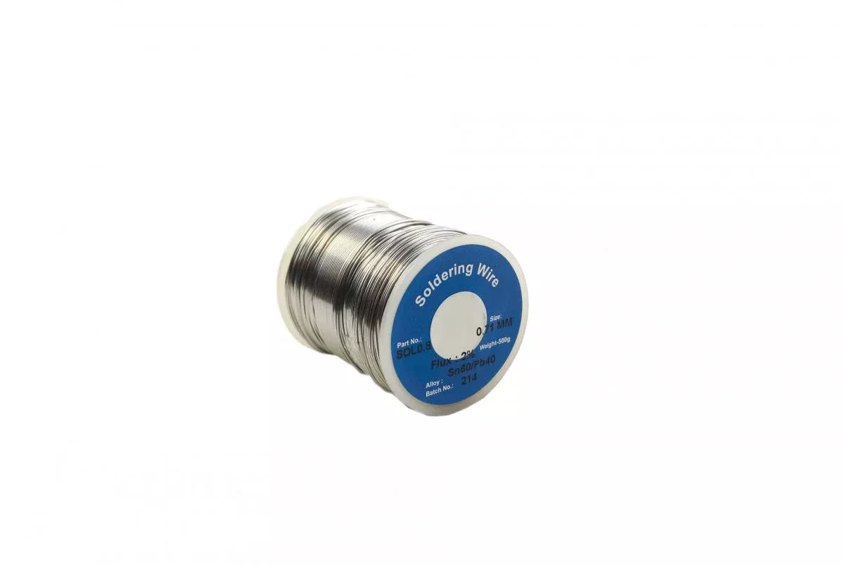 500G HIGH GRADE SOLDER / EACH, 60% TIN 40% LEAD/ 0.8mm, SOL3