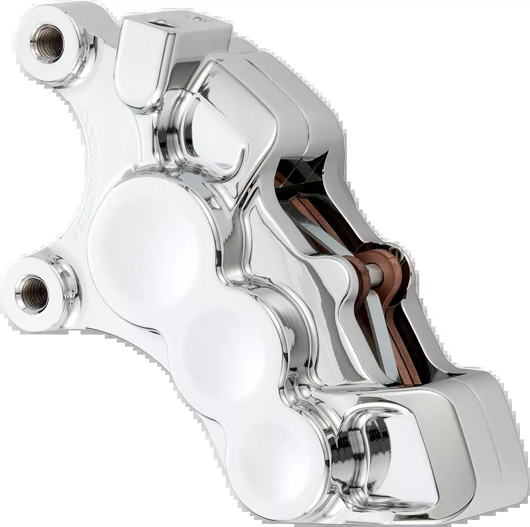 6-Piston Caliper - Front Left - Chrome - 11.8"