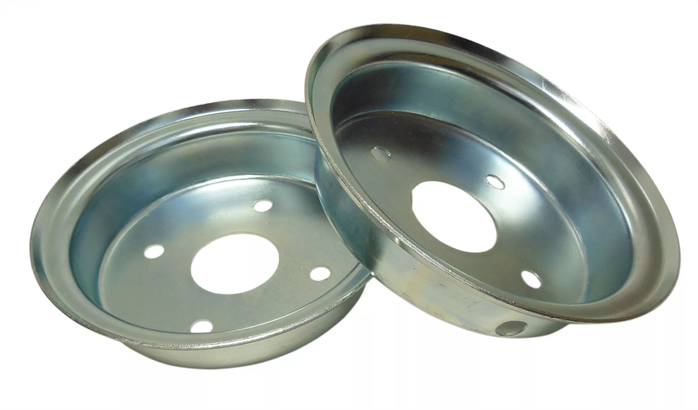 6" x 3-1/8" Split Wheel Galvanized Steel Rim | 3-1/2" Bolt Circle
