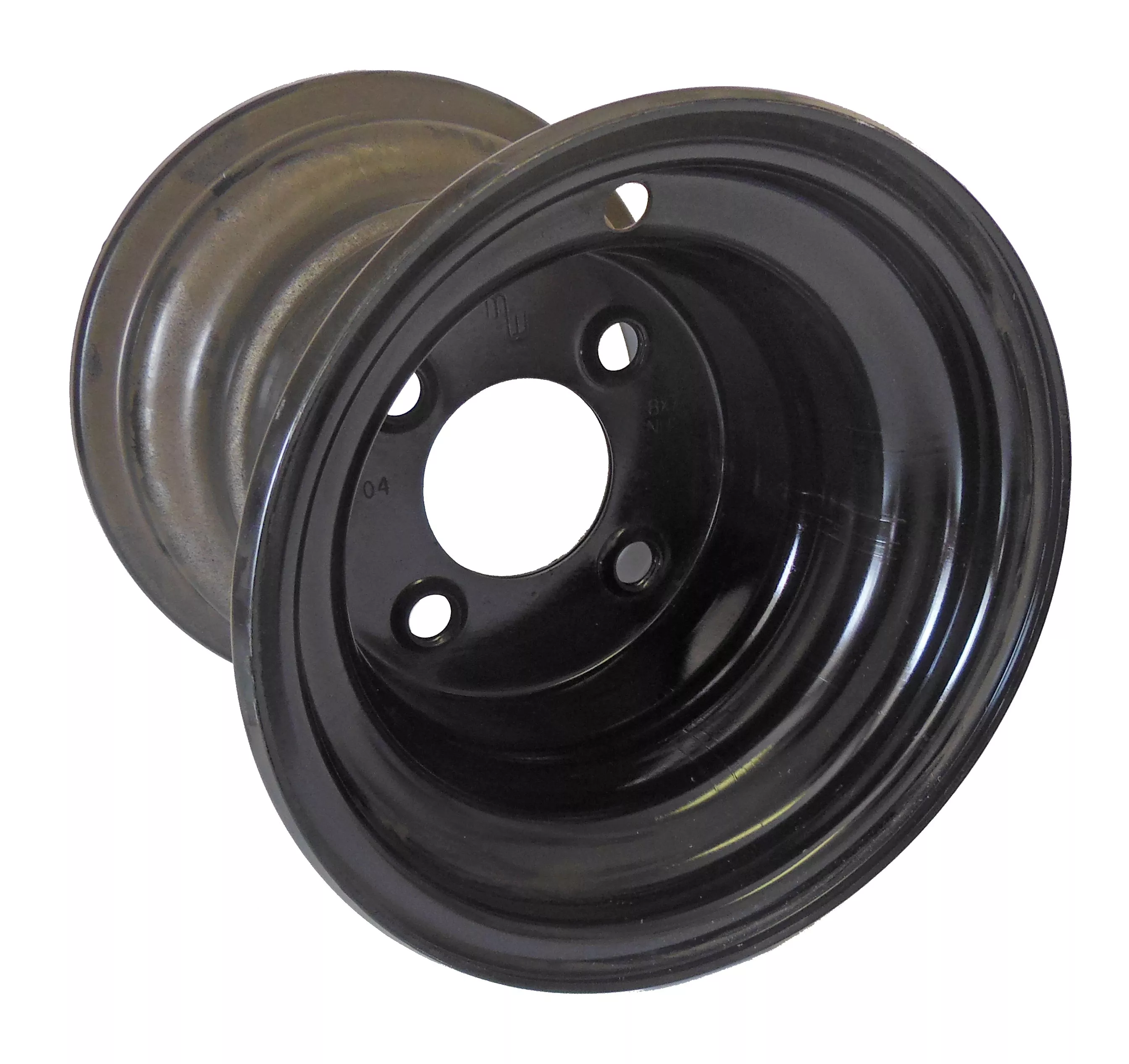 8" x 8.5" Wheel (4 on 4) Steel Rim | 4" Bolt Circle