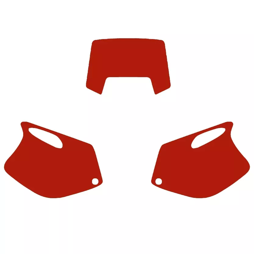 93-97 KTM EXC 2 STROKE RED PRECUT BACKGROUNDS, BLACKBIRD 3500/60