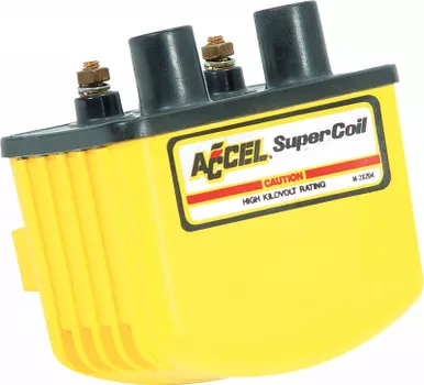 Accel Single Fire Super Coil Yellow 3.0 Ohm - 140408