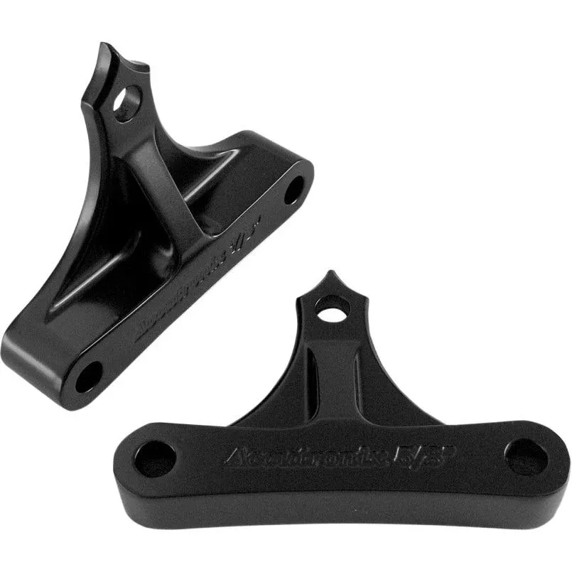Accutronix 49mm Black Tribal 7/8" Thick Fender Spacer 14-19 Harley FLH/T