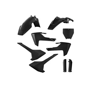 Acerbis 2731980001 FullBody Plastic Kit, Black, Fits 17-24 Husqvarna TC 65