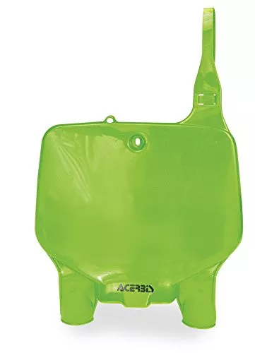 Acerbis Front Number Plate Green - 2449390006