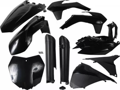 Acerbis Full Plastic Kit (Black) - 2314330001