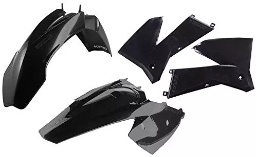 Acerbis Plastic Kit – Black , Color: Black 2071130001