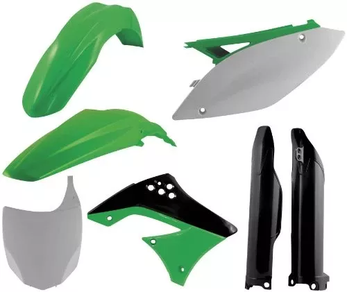 Acerbis Plastic Kit – Original 05 , Color: Green 2041110206