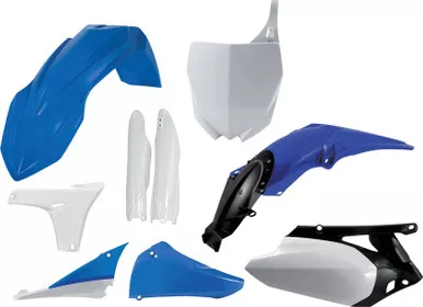 Acerbis Tank Cover (Blue/White) - 2171791006