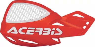 Acerbis Vented Uniko Handguard Red/White - 2072671005