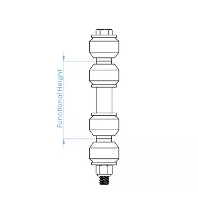 Addco 45-009-BU Urethane End Link Kit