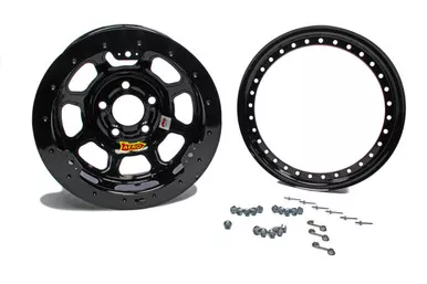 Aero 15x10 2in 5.00 Black Beadlock 53-105020B