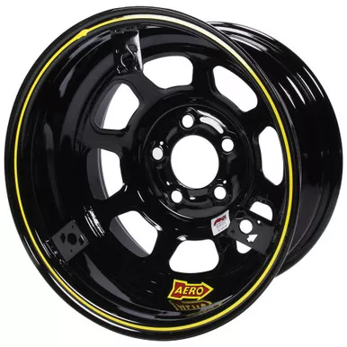 Aero 15x8 2in 5.00 Black w/ 3 Tabs for Mudcover 52-185020T3