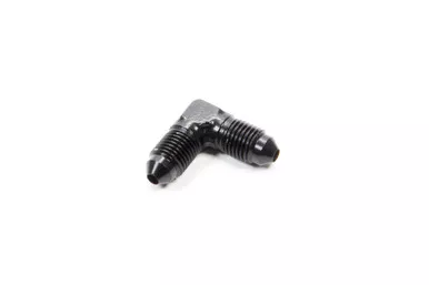 Aeroquip #3 Flare 90 Deg Elbow Union Black FCM5186