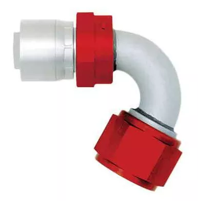 Aeroquip #6 120 Deg Startlite Crimp Fitting FBM4242
