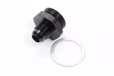 Aeroquip #6 Dual Feed Holley Black FCM5114