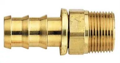 Aeroquip #6 Socketless Hose To 3/8 Male Pipe Fitting FBM1202