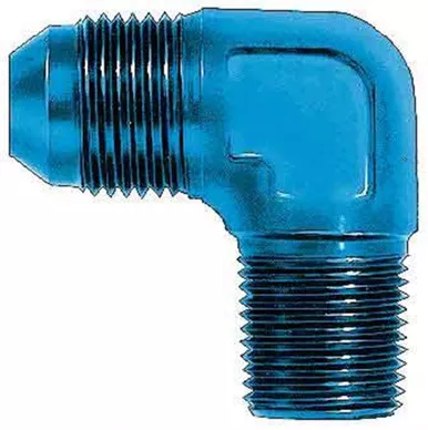 Aeroquip 90 Alum #10flare/1/2in Pipe FCM2039