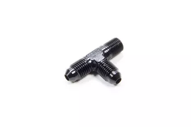 Aeroquip Alum Run Tee #4 Flare 1/8in Black FCM5124